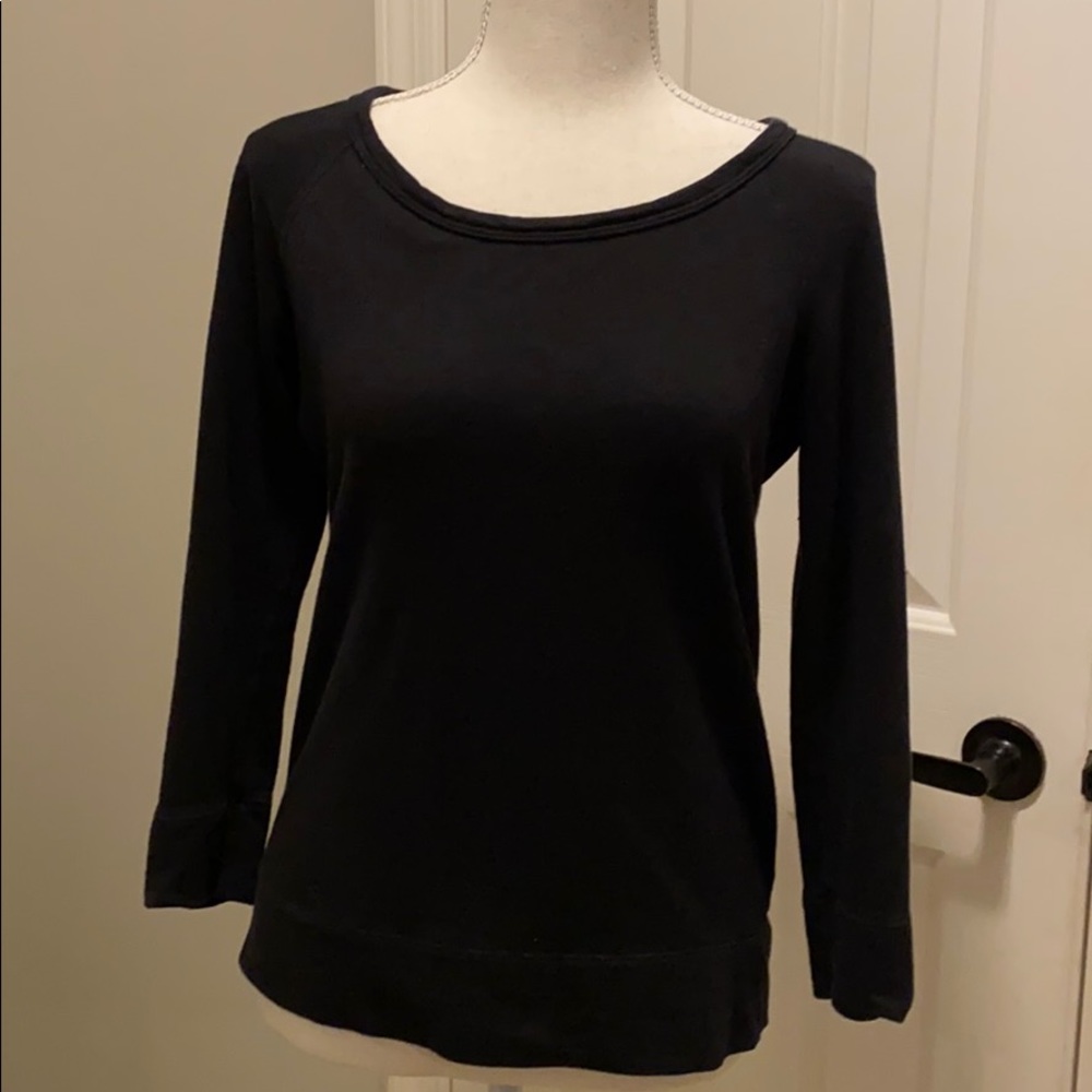 James Perse 3/4 Sleeve Sweatshirt